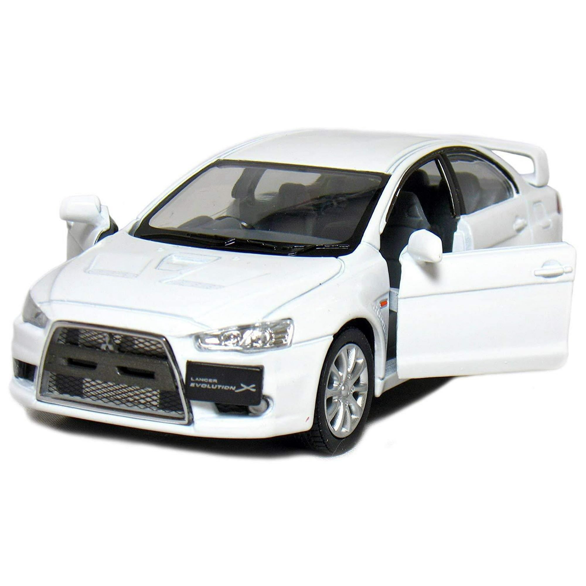 5 2008 Mitsubishi Lancer Evolution X 1:36 Scale (White) by